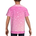 thumbnail image 5 of Wukai Breast CancerN Ribbons Awareness Youth Unisex Short Sleeve T-Shirt for Boys, Girls, Teens, and Kids-X-Small, 5 of 7