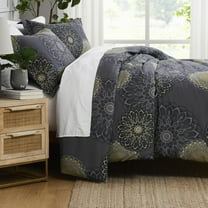 Midnight Floral Oversized Premium Collection Duvet Cover Set