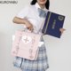thumbnail image 5 of Mochilas japonesas Y2k para mujer, bonitas mochilas escolares con alas de ángel y corazón kawaii para niñas, estilo preppy, informales, de gran capacidad, 5 of 5
