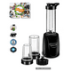 thumbnail image 2 of Procesador Licuadora PHILCO Vaso Sport Portatil Batido Licuado Jugo Salsa Negro 1, 2 of 7