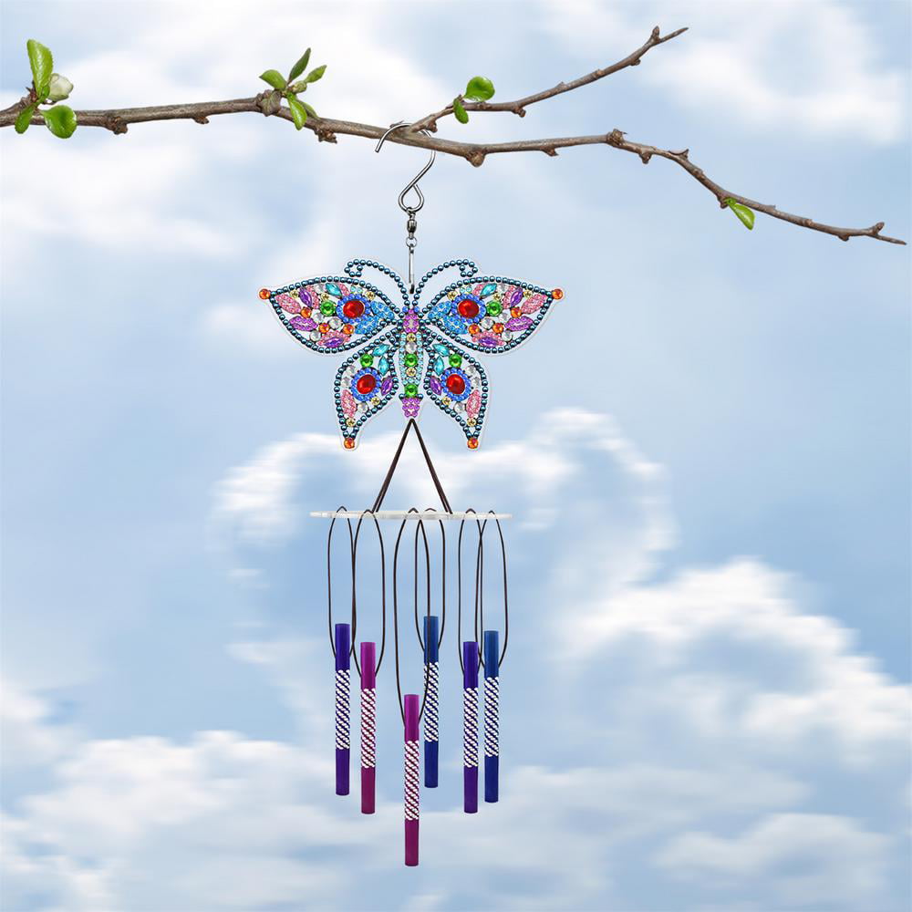 Wooden Wind Chimes – Diamond Paintings