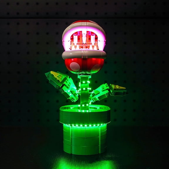 ‌LED Light Compatible with Legos 71426 Building Set, LED Light Kit for Legos 71426 Man-eating flowers, devouring flowers Building Toy, Decoration Lights, No Building Model Kit