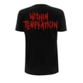 thumbnail image 2 of Within Temptation - Camiseta The Purge Esbozo para Mujer (Negro), 2 of 2
