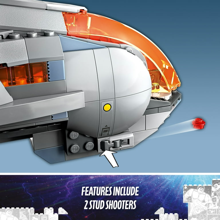 LEGO Marvel The Hoopty Super Hero Spaceship Building Toy Set
