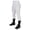 White, variant on Sports Fireball Womens Fastpitch Softball Knickers W/ Reinforced Double-Ply Knee Gray, Medium