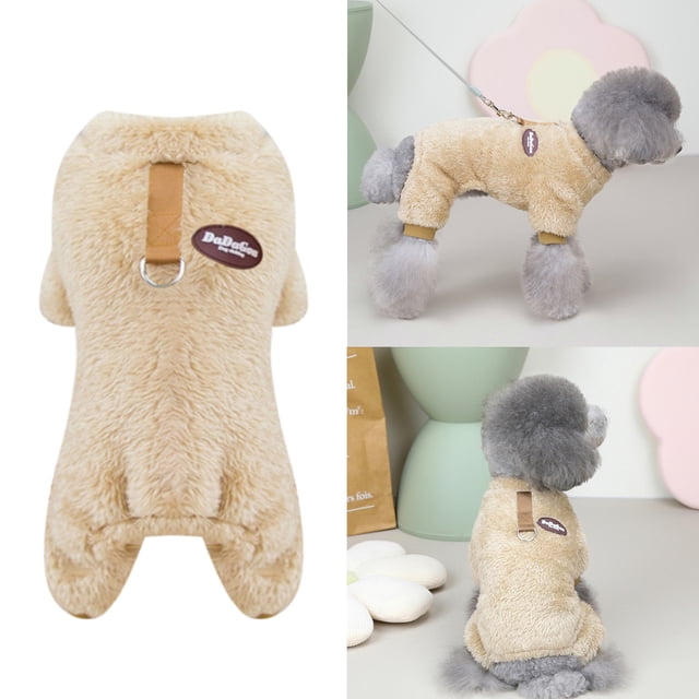 Warm and Cozy Solid Color Winter Dog Sweater Comfortable Soft Knitted Pet Apparel for Small Medium Large Breeds