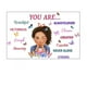 thumbnail image 3 of Vinilos decorativos inspiradores para niñas | Pegatinas de mariposas de PVC de colores para dormitorios de adolescentes y mujeres | Decoraciones con frases positivas | Arte autoadhesivo extraíble pa, 3 of 5