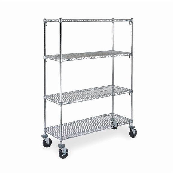 Metro WrShlvng,24x67 7/8x60in,Shlf Cap:150lb CART 6B