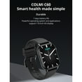 thumbnail image 3 of Pulsera inteligente COLMI C60 Pulsera inteligente Reloj deportivo Pantalla IPS FullTouch de 1,9 pulgadas Rastreador de ejercicios IP67 Oxígeno en sangre a prueba de agua / Sueño / Ritmo cardíaco, 3 of 7