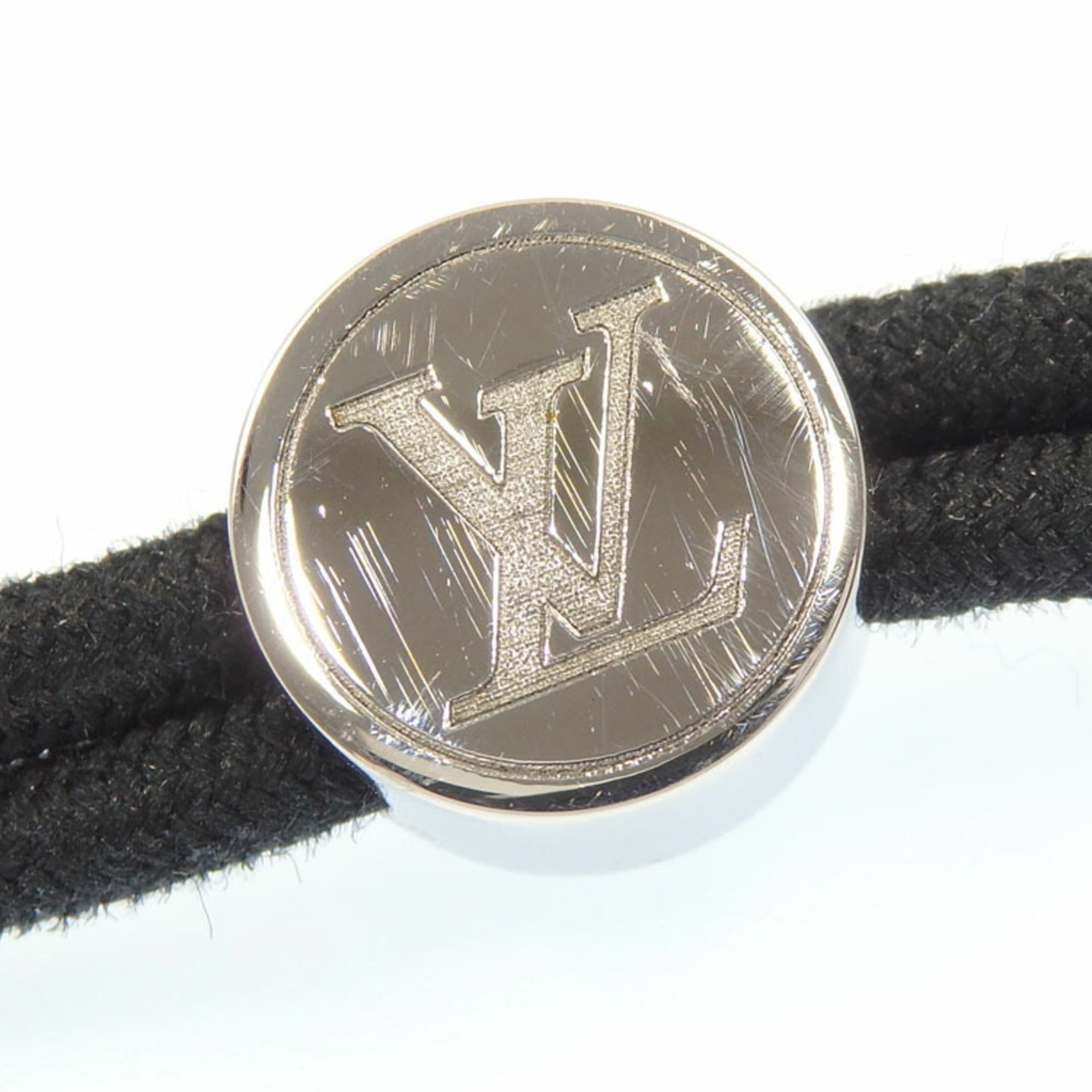 Authenticated Used LOUIS VUITTON Louis Vuitton brasserie LV space M67417  plate bracelet men's