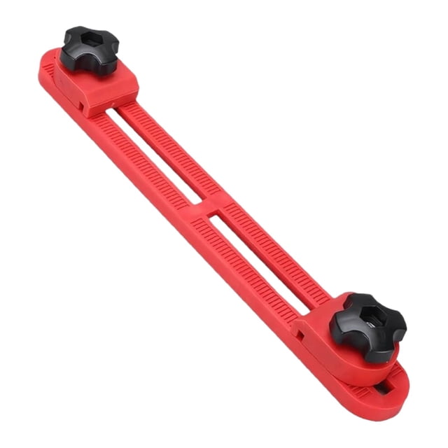 Abs Cutting Machine Base, Red Circular Positioning Clamp, Adjustable Cutting Machine Base, Circular Positioning Clamp for Woodworking, Precision Guide for Routers & Tools, by Goohae