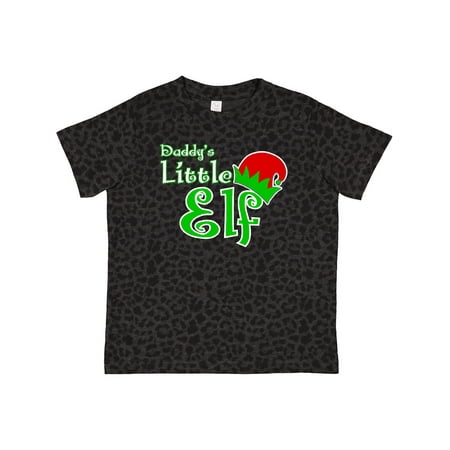 

Inktastic Daddy s Little Elf Gift Toddler Boy or Toddler Girl T-Shirt