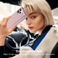 thumbnail image 6 of Decase for iPhone 16 Pro Max Wallet Case with Crossbody Strap & Hand Strap, Luxury Leather Flip Case with Card Holder Zipper Purse Wallet Protective Case,Rosegold, 6 of 6
