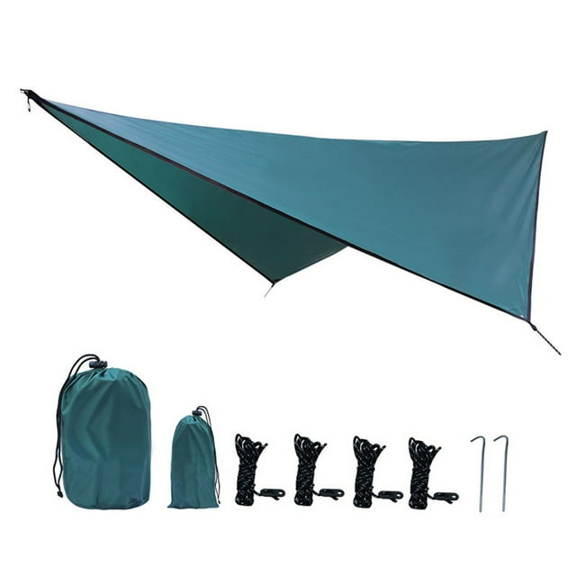 Canopy impermeable Tarpaulina multifunción Rhombus Ultralight Garden Camping portátil PROTECTOR PROTECTOR PROTECTOR LEBLOS VIAJE VIAJE DERECHO Advancent OD003596-04B