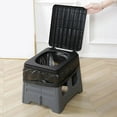 thumbnail image 5 of Cadorn Portable Camping Toilet for Adults - Waterproof Folding Potty with Lid for Travel, Car, Outdoor Trips, 5 of 6