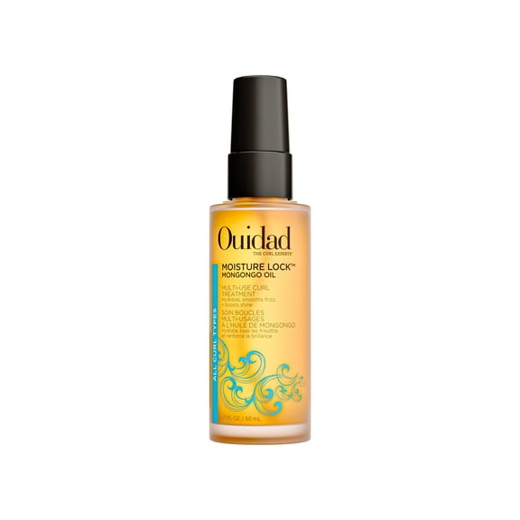 Ouidad Moisture Lock Mongongo Hair Oil, Hydrates, Smoothes & Helps Restore Natural Luster,1.7 fl oz