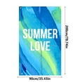 Fall 2025 90x200cm Hello Summer Door Frame Decoration Summer Holiday