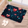 thumbnail image 5 of Valentine's Day Polyester Non-Slip Machine Washable Floor Mat: Outdoor Carpet Floor Mats, 5 of 6