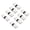 White, variant on 8Pcs Tennis Grip Head Overgrips AntiSlip Tennis Rackets Grip AntiSkid Sweat Tape for Tennis, Squash and Badmintons
