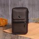 thumbnail image 5 of Bag Fashion Sports Solid Tarner Bolse Burse (marrón), 5 of 7