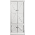 thumbnail image 2 of American Heartland 30791WH Rustic Double Door Pantry, Bright White, 2 of 3