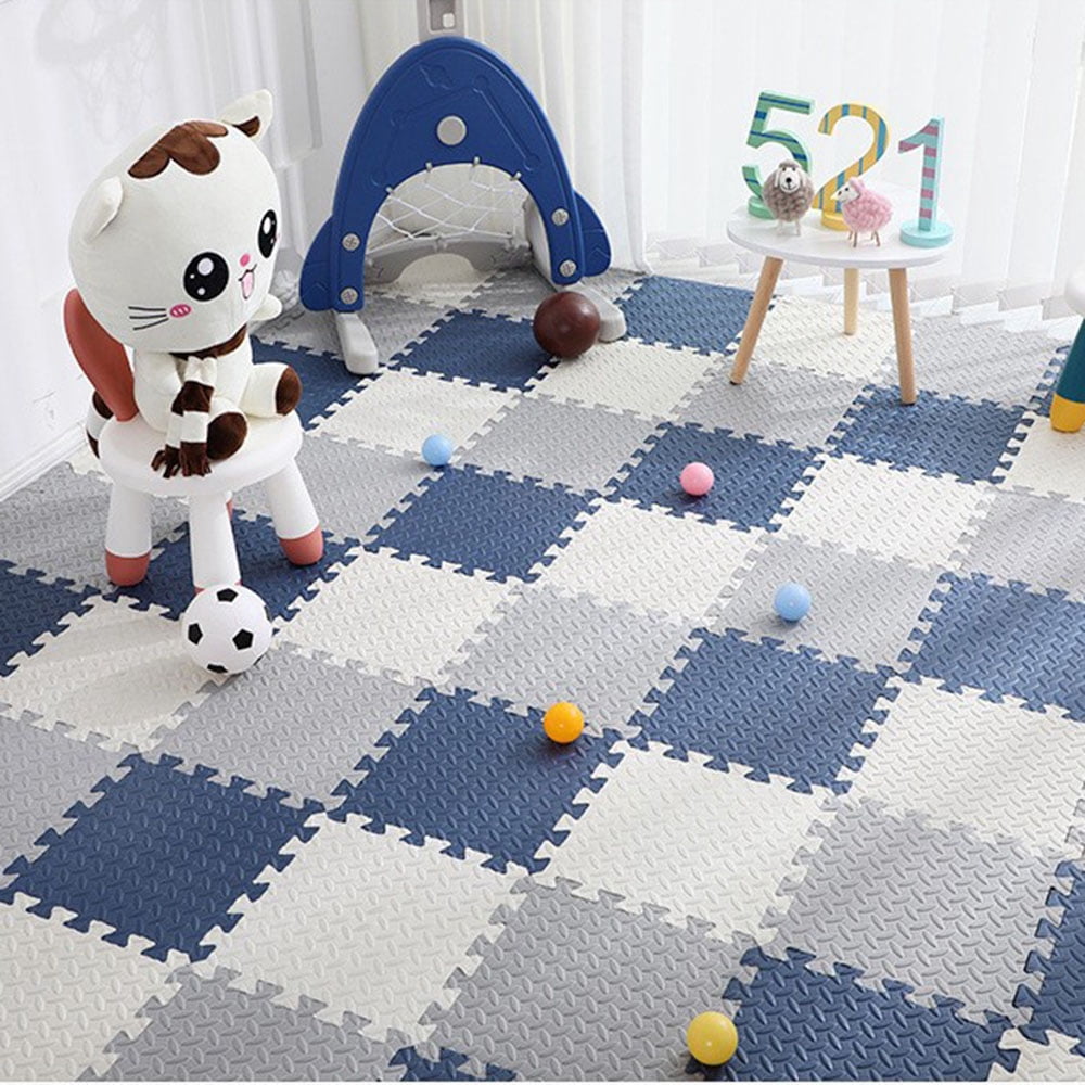TIANLAIMEI Puzzle Gym Flooring Set, EVA Soft Foam Floor Mat, Interlocking Tiles for Gyms, Flooring, Workout, Gym Equipments, Pack of 12/20