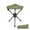 🔥 Army Green#362, variant on Outdoor Camping Rotating Folding Chair | Aluminum Alloy Triangular Stool | Lightweight Portable Hiking Fishing Picnic Seat | 360° Swivel | Sturdy Non-Slip Frame | Breathable Ergonomic Cushion |
