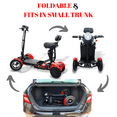 thumbnail image 6 of Foldable Mobility Scooter for Adults and Seniors, Lightweight & Long Range Four Wheel, 6 of 7