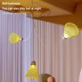 thumbnail image 3 of Single Badminton Training Device Set Self Practice Rebound Exercise Indoor And Outdoor Suspended Telescopic Rod Portable Badminton Single Player Training Set, 3 of 8