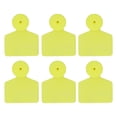 thumbnail image 3 of 100 etiquetas en blanco para terneros, etiquetas de identificación en blanco para ganado, vacas, cerdos, cabras y ovejas, color amarillo., 3 of 14