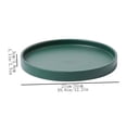 thumbnail image 2 of Round Plant Drip Tray, Living Room Balcony for Flower Planter Saucer Large, 2 of 4