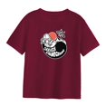 thumbnail image 1 of Camiseta de manga corta para mujer, ropa transpirable, Top holgado y elegante con cuello redondo M Yuyangstore camiseta de mujer, 1 of 8