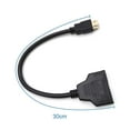 thumbnail image 3 of Pluokvzr HD-Cable Splitter Adapter Cable HDMI-Compatible Splitter 1 In 2 Out, 3 of 7