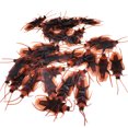 thumbnail image 1 of 100 Uds cucarachas falsas insectos realistas de plástico cucarachas falsas realistas insectos novedosos, 1 of 6