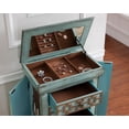 thumbnail image 3 of Coast To Coast 67415 Keller Blue Jewelry Armoire, 3 of 4