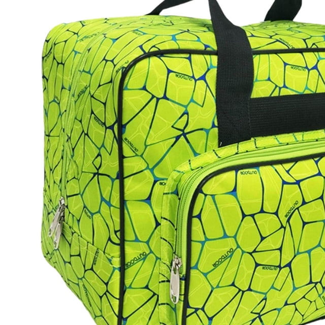facefd Sewing Machine Carry Bag Travel Tools Pouch Holder Large Capacity Storage Green