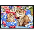 thumbnail image 1 of Carolines Treasures CDCO0200MAT Blue Cats Indoor or Outdoor Mat- 18 x 27, 1 of 4