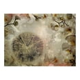 thumbnail image 3 of Tiptophomedecor Floral Wallpaper Wall Mural - Clock Vintage, 3 of 4