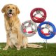 thumbnail image 2 of Pet al aire libre doble gancho extensión cuerda de alambre, dog rope pet traction rope, cadena de perro anti-mordida, 3/5/10 metros, negro rojo y azul, conjunto de tres LingWen 1327537066668, 2 of 4