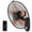 Yellow, variant on 24” Wall Mount Fan 8000 CFM High Velocity Industrial Heavy Duty Fan with 3-Speed Oscillating Commercial Use for Warehouse, Garage, Factory, Black