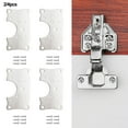 Kitchen Cupboard Door Hinge Repair Kit Plate And Fixing Screws