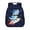 Astronaut Dinosaur Print, variant on Graffiti T-Rex Print Kids Backpack for School Preschool Boys, Small Casual Daypack with Adjustable Shoulder Straps, Lightweight Bookbag for Travel Vacation