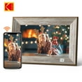 thumbnail image 1 of KODAK 10.1-inch WIFI Digital Photo Frame, Touch Screen with Grey Wood Tone Frame, Gift for Loved One, 1 of 11