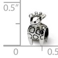 thumbnail image 4 of 925 Sterling Silver Charm For Bracelet Kids Giraffe Bead Kid Line, 4 of 8