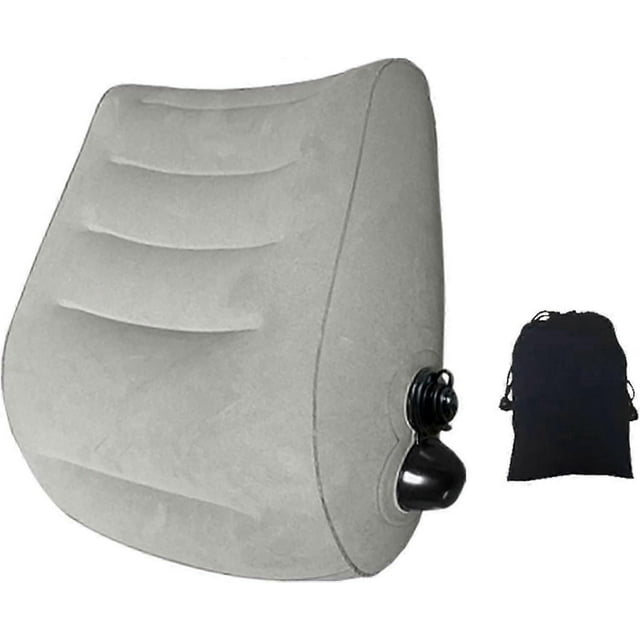 Inflatable Bed Wedge Pillow Set, Post Surgery Support Pillow for Back, Knees, Leg Pain Relief, Adjustable Sitting Pillows for Acid Reflux, Anti Snorin