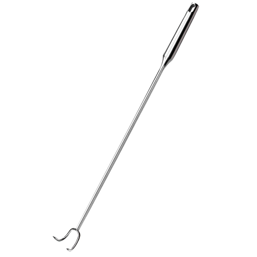 Tinksky Food Flipper Hook Meat Flipper Hook Handheld Meat Hook