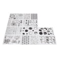 thumbnail image 2 of Silicone Stamps, Transparent Stamps 10 Pcs DIY Scrapbook Decorations Multipurpose Easy To   For Card Making, 2 of 8