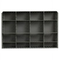 Durham Mfg DrwInsrt,Gry,16Cmptmnt,PlyPrp,Fit12"Box 124-95-EXL-IND