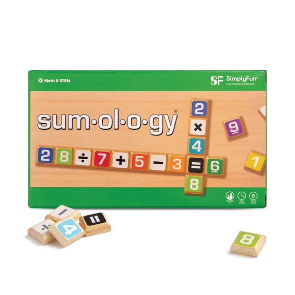 Juego de matemáticas SimplyFun Sumology para niños de 8 a 12 años