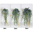 thumbnail image 1 of Simulation Camélia Fleur Suspendue Simulation Rotin Orchidée Suspendue Fleurs en Plastique pour Extérieur, 1 of 9